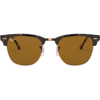 Clubmaster Classic RB3016, Shiny Havana/Brown Glass Lenses 51 Eye Size