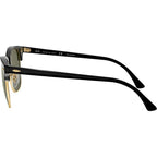 Clubmaster Classic RB3016F, Black/Green Polarised Glass Lenses