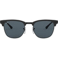 Clubmaster Metal RB3716, Matte Black/Blue Glass Lenses