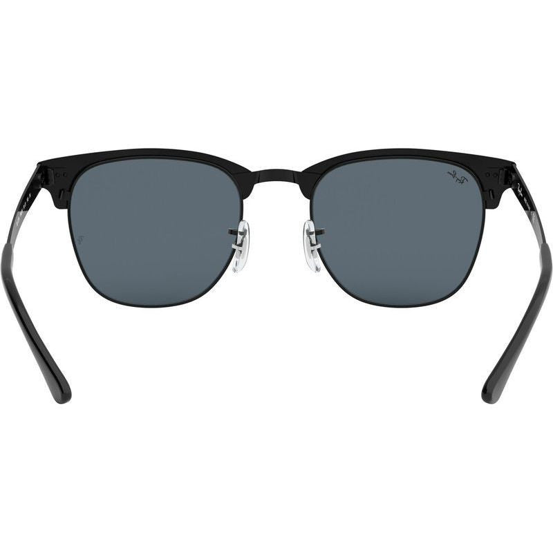Clubmaster Metal RB3716, Matte Black/Blue Glass Lenses