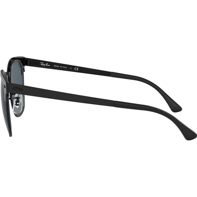 Clubmaster Metal RB3716, Matte Black/Blue Glass Lenses