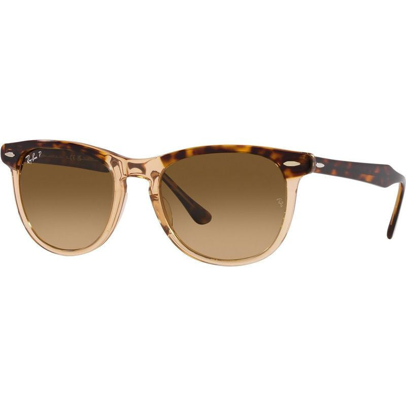 Eagleeye RB2398, Havana on Transparent Brown/Brown Gradient Polarised Glass Lenses