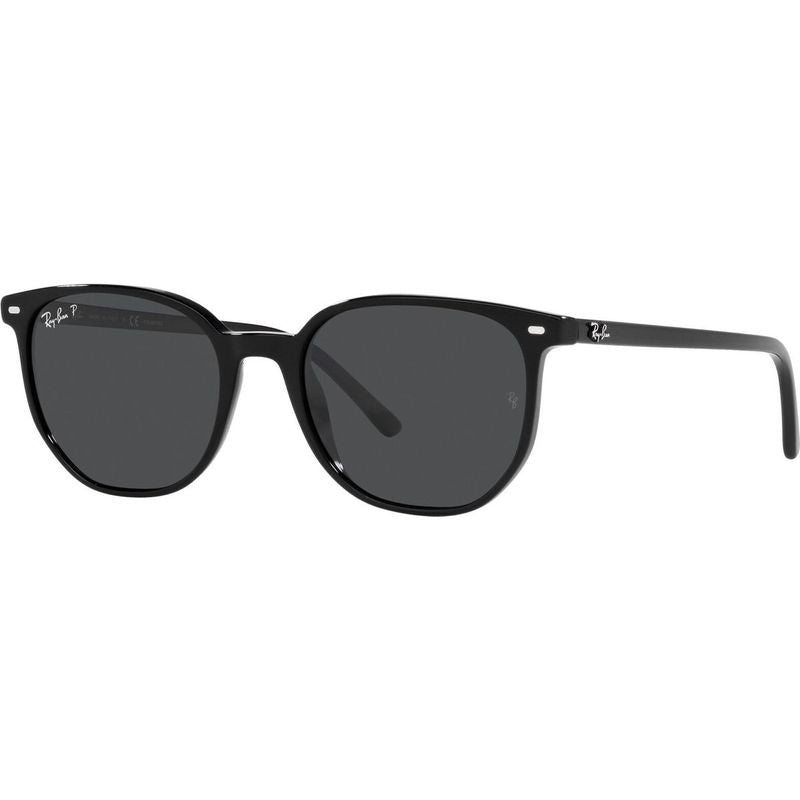 Elliot RB2197, Black/Black Polarised Glass Lenses 52 Eye Size
