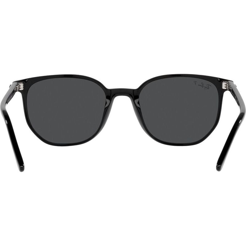 Elliot RB2197, Black/Black Polarised Glass Lenses 52 Eye Size