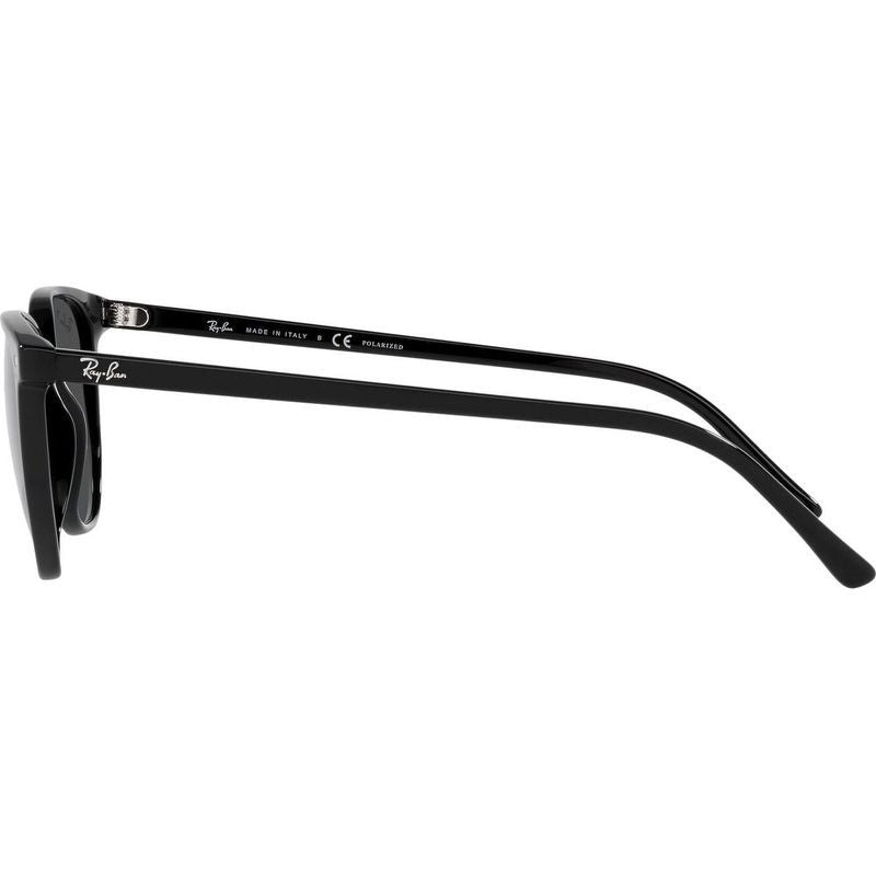 Elliot RB2197, Black/Black Polarised Glass Lenses 52 Eye Size