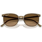 Elliot RB2197, Striped Green/Brown Gradient Polarised Glass Lenses 52 Eye Size