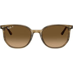 Elliot RB2197, Striped Green/Brown Gradient Polarised Glass Lenses 52 Eye Size