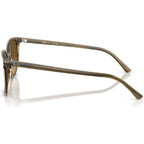 Elliot RB2197, Striped Green/Brown Gradient Polarised Glass Lenses 52 Eye Size