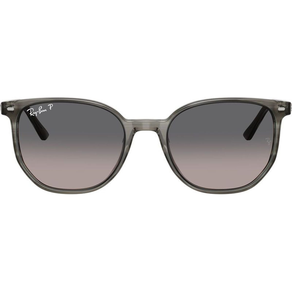 Elliot RB2197, Striped Grey/Grey Gradient Polarised Glass Lenses 52 Eye Size