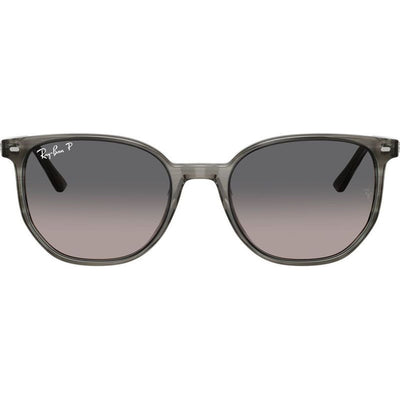 Elliot RB2197, Striped Grey/Grey Gradient Polarised Glass Lenses 52 Eye Size