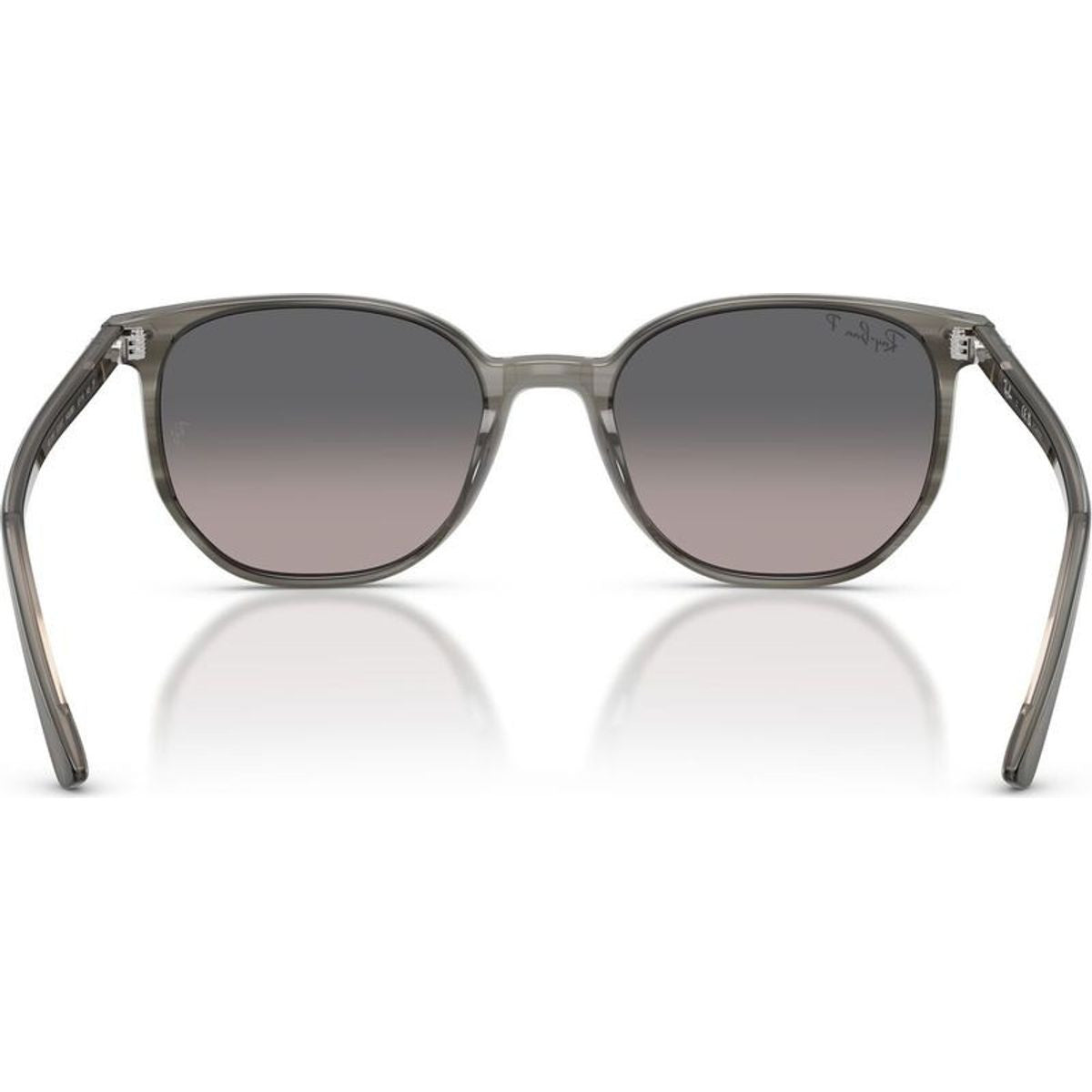 Elliot RB2197, Striped Grey/Grey Gradient Polarised Glass Lenses 52 Eye Size