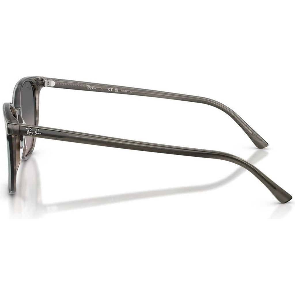 Elliot RB2197, Striped Grey/Grey Gradient Polarised Glass Lenses 52 Eye Size