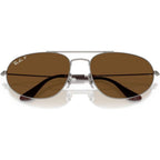 Explorer IV RB3945, Gunmetal/Brown Polarised Glass Lenses 60 Eye Size