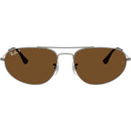 Explorer IV RB3945, Gunmetal/Brown Polarised Glass Lenses 60 Eye Size