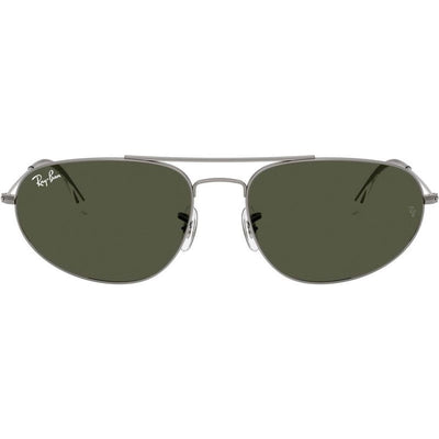 Explorer IV RB3945, Gunmetal/Green Glass Lenses 60 Eye Size