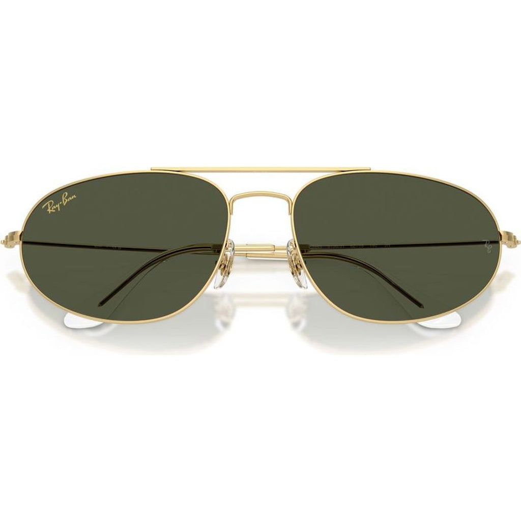 Explorer IV RB3945, Legend Gold/Green Glass Lenses 60 Eye Size