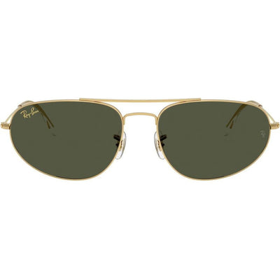 Explorer IV RB3945, Legend Gold/Green Glass Lenses 60 Eye Size