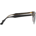 Hawkeye RB2298, Black on Transparent/Grey Gradient Polarised Glass Lenses 52 Eye Size