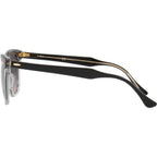 Hawkeye RB2298, Black on Transparent/Grey Gradient Polarised Glass Lenses 52 Eye Size