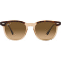 Hawkeye RB2298, Havana and Transparent Brown/Brown Gradient Polarised Glass Lenses 52 Eye Size