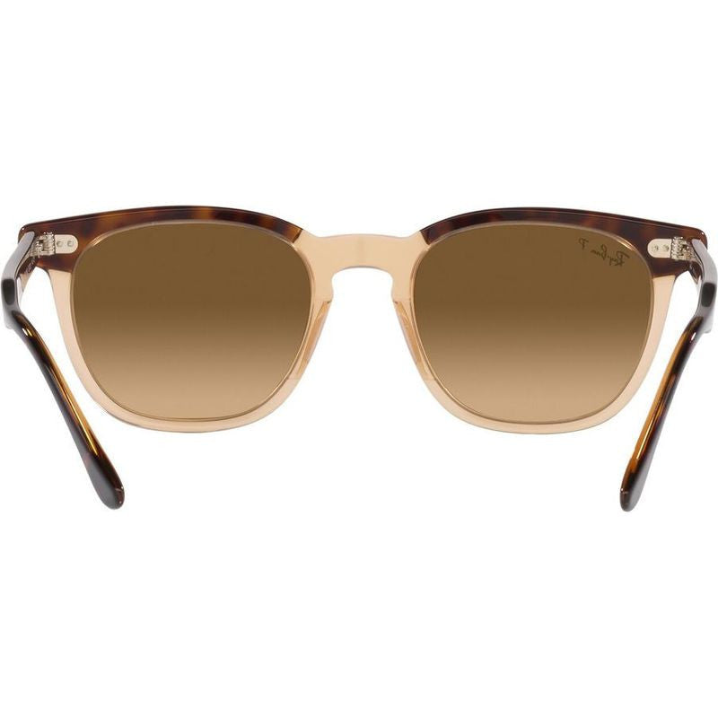 Hawkeye RB2298, Havana and Transparent Brown/Brown Gradient Polarised Glass Lenses 52 Eye Size