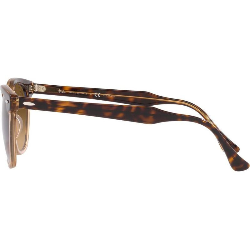 Hawkeye RB2298, Havana and Transparent Brown/Brown Gradient Polarised Glass Lenses 52 Eye Size