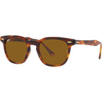 Hawkeye RB2298, Striped Havana/Brown Gradient Glass Lenses 52 Eye Size