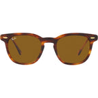 Hawkeye RB2298, Striped Havana/Brown Gradient Glass Lenses 52 Eye Size