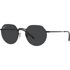 Jack RB3565, Black/Black Polarised Glass Lenses 53 Eye Size