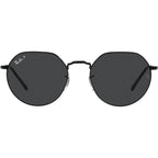 Jack RB3565, Black/Black Polarised Glass Lenses 53 Eye Size