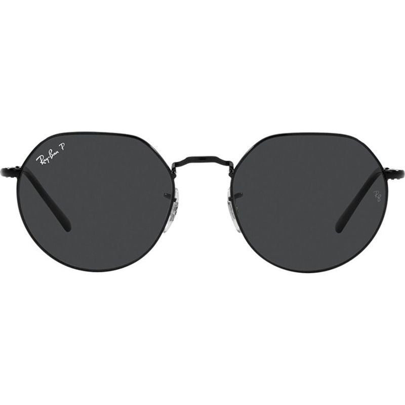 Jack RB3565, Black/Black Polarised Glass Lenses 53 Eye Size