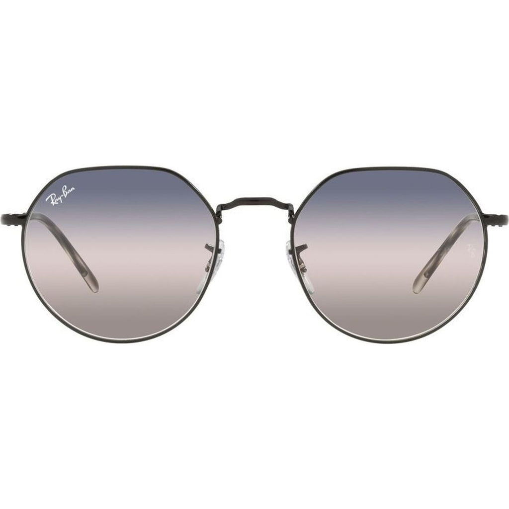 Jack RB3565, Black/Pink Blue Gradient Glass Lenses 53 Eye Size