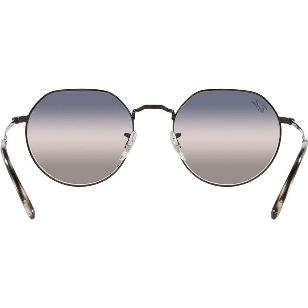 Jack RB3565, Black/Pink Blue Gradient Glass Lenses 53 Eye Size