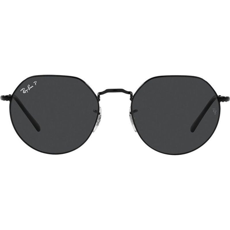 Jack RB3565, Black/Black Polarised Glass Lenses 55 Eye Size