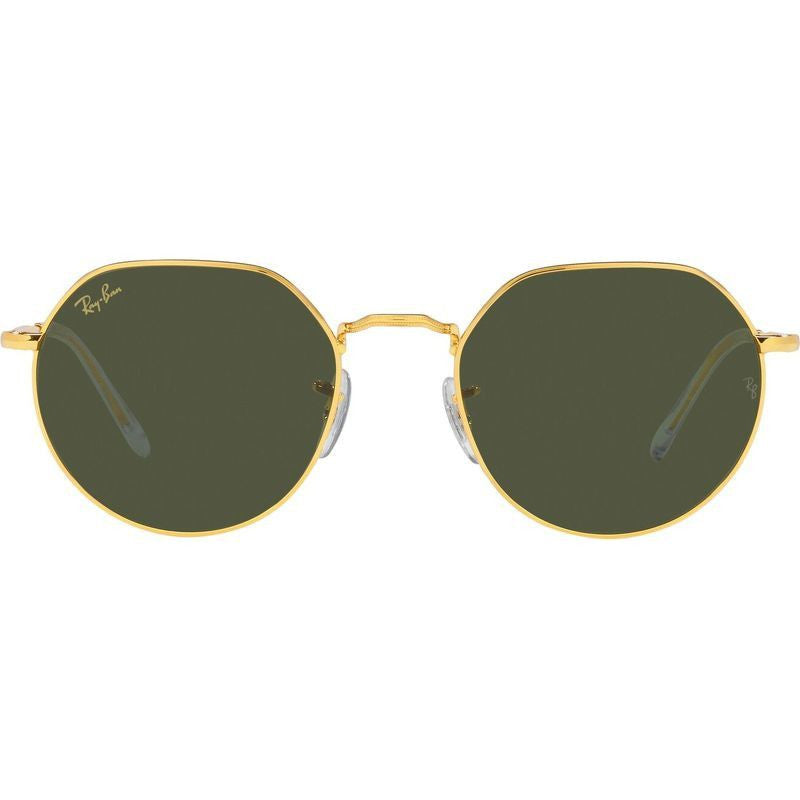 Jack RB3565, Legend Gold/Green Glass Lenses 51 Eye Size