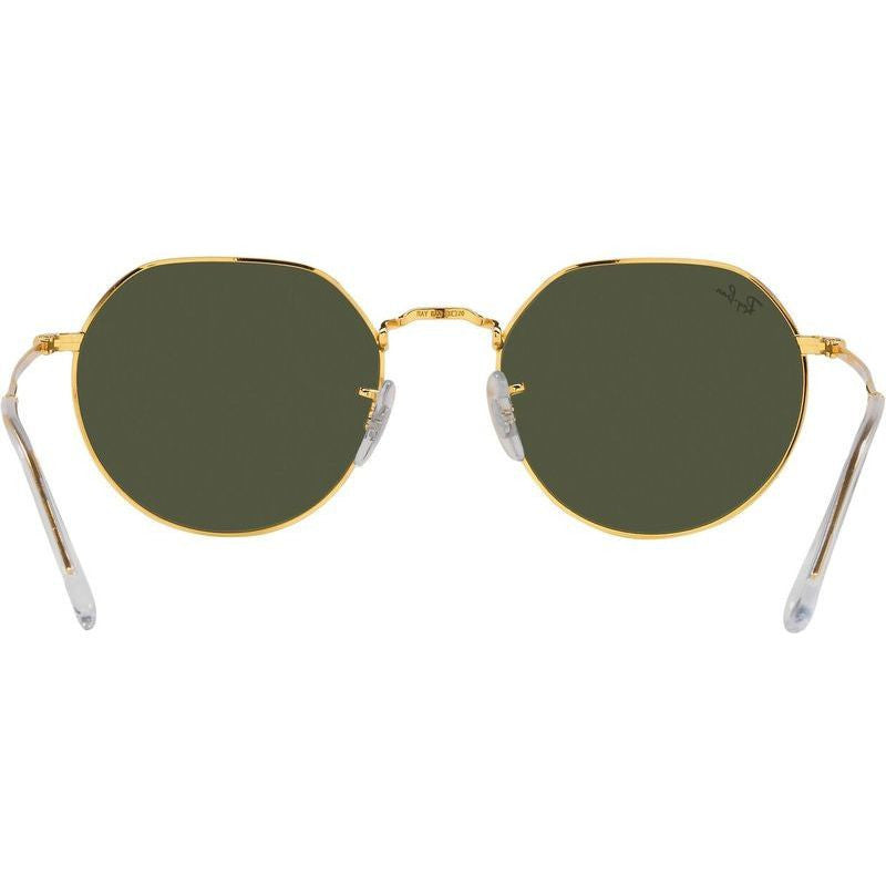 Jack RB3565, Legend Gold/Green Glass Lenses 51 Eye Size