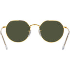 Jack RB3565, Legend Gold/Green Glass Lenses 51 Eye Size