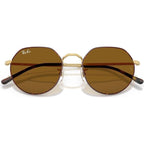 Jack RB3565, Matte Havana on Matte Arista/Brown Glass Lenses 53 Eye Size