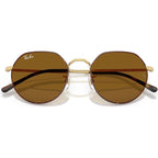 Jack RB3565, Matte Havana on Matte Arista/Brown Glass Lenses 55 Eye Size