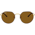 Jack RB3565, Matte Havana on Matte Arista/Brown Glass Lenses 53 Eye Size