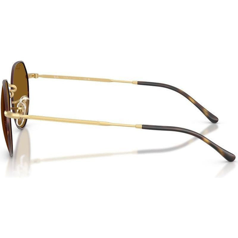 Jack RB3565, Matte Havana on Matte Arista/Brown Glass Lenses 53 Eye Size