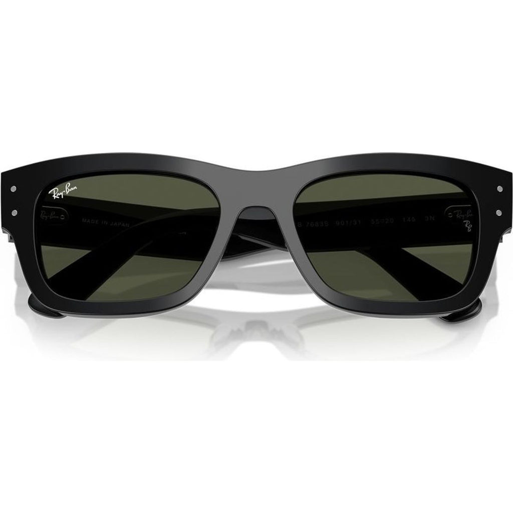 Joseph RB7683S, Black/Green Glass Lenses
