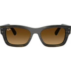 Joseph RB7683S, Striped Green on Green/Brown Gradient Glass Lenses