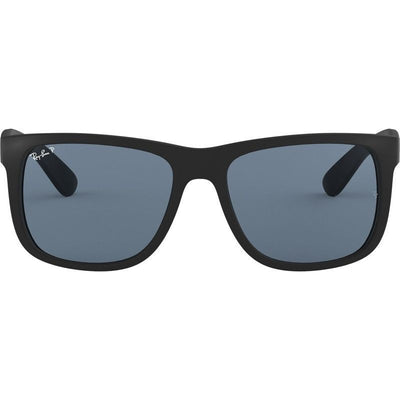Justin Classic RB4165, Black Rubber/Dark Blue Polarised Lenses 55 Eye Size
