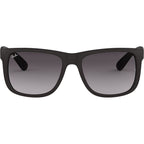 Justin Classic RB4165, Black Rubber/Grey Gradient Lenses 55 Eye Size