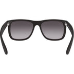 Justin Classic RB4165, Black Rubber/Grey Gradient Lenses 55 Eye Size