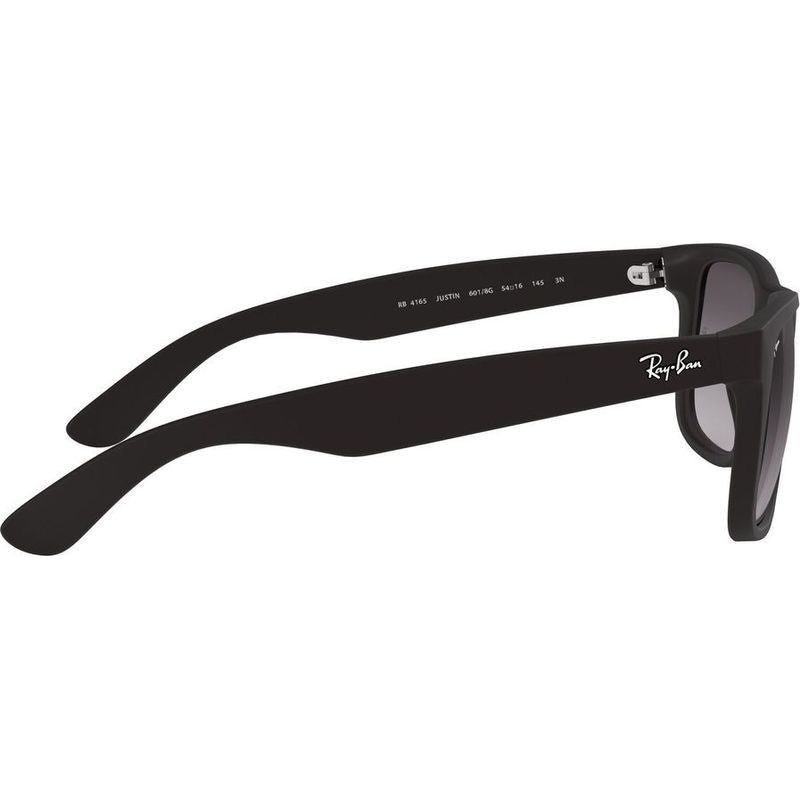 Justin Classic RB4165, Black Rubber/Grey Gradient Lenses 55 Eye Size