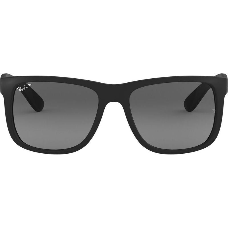 Justin Classic RB4165, Black Rubber/Grey Gradient Polarised Lenses 55 Eye Size
