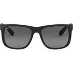Justin Classic RB4165, Black Rubber/Grey Gradient Polarised Lenses 55 Eye Size