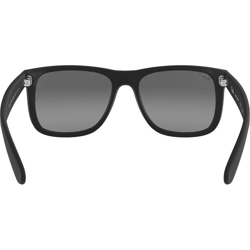 Justin Classic RB4165, Black Rubber/Grey Gradient Polarised Lenses 55 Eye Size